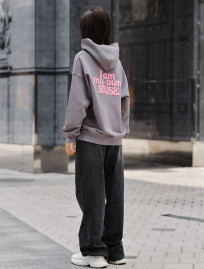 Damska bluza z kapturem Staff re muse oversize