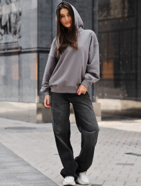 Damska bluza z kapturem Staff re muse oversize