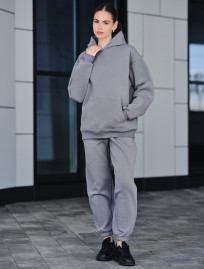 Damski dres Staff dix gray fleece oversize