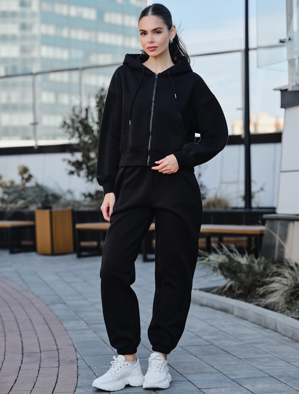 Damski dres Staff pyn black fleece