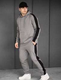 Dres Staff lo gray & black fleece