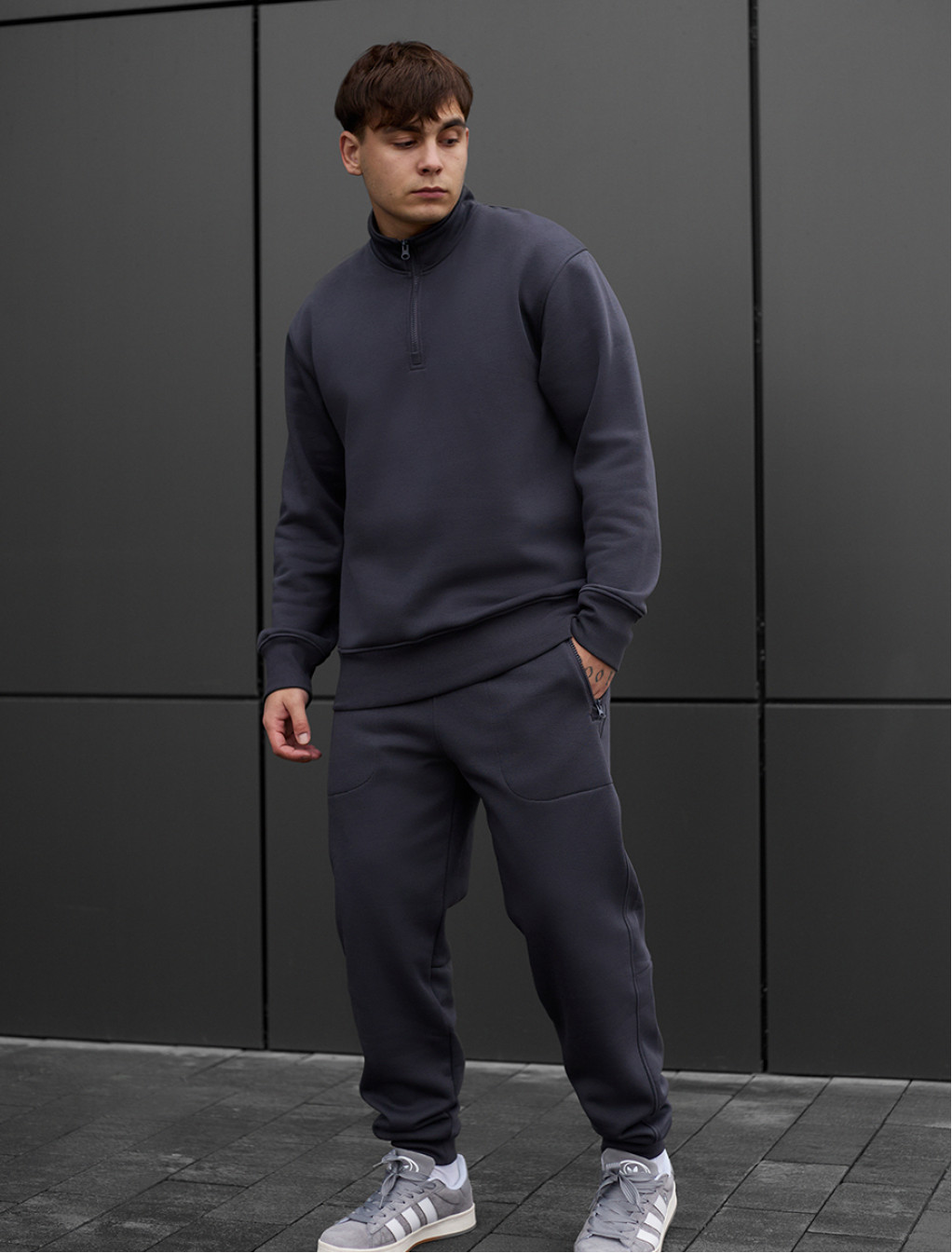 Dres Staff tap gray fleece