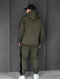 Dres sportowy Staff lo khaki & black fleece