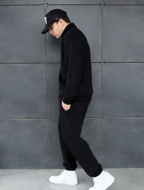 Dres Staff pa zip black oversize