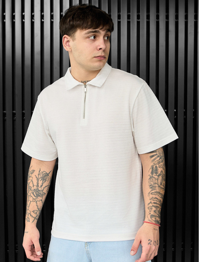 Polo Staff val white