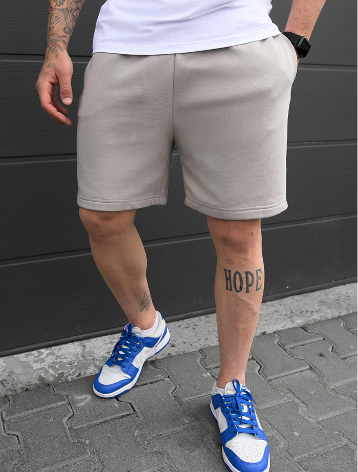 Spodenki Staff ri light gray