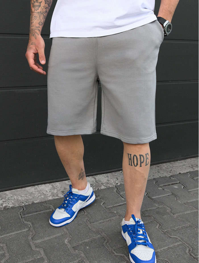 Spodenki Staff nes light gray