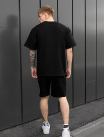 Komplet koszulka + spodenki Staff ra black oversize