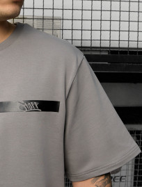 Komplet koszulka + spodenki Staff ra gray oversize