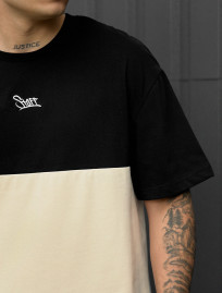 Koszulka Staff black & milk logo oversize