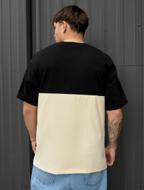 Koszulka Staff black & milk logo oversize