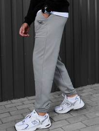 Spodnie dresowe Staff logo light gray