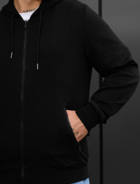 Bluza Staff se black zip