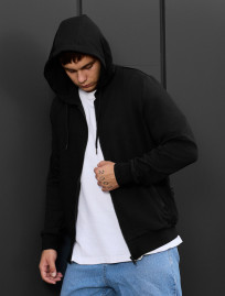 Bluza Staff se black zip