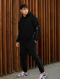 Dres Staff kant black logo oversize