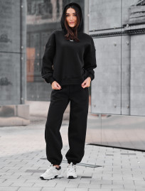 Dres Staff sem black oversize fleece