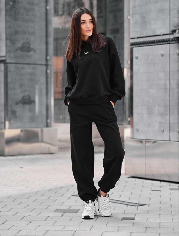 Dres Staff sem black oversize fleece