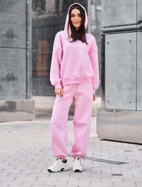 Dres Staff sem pink oversize fleece