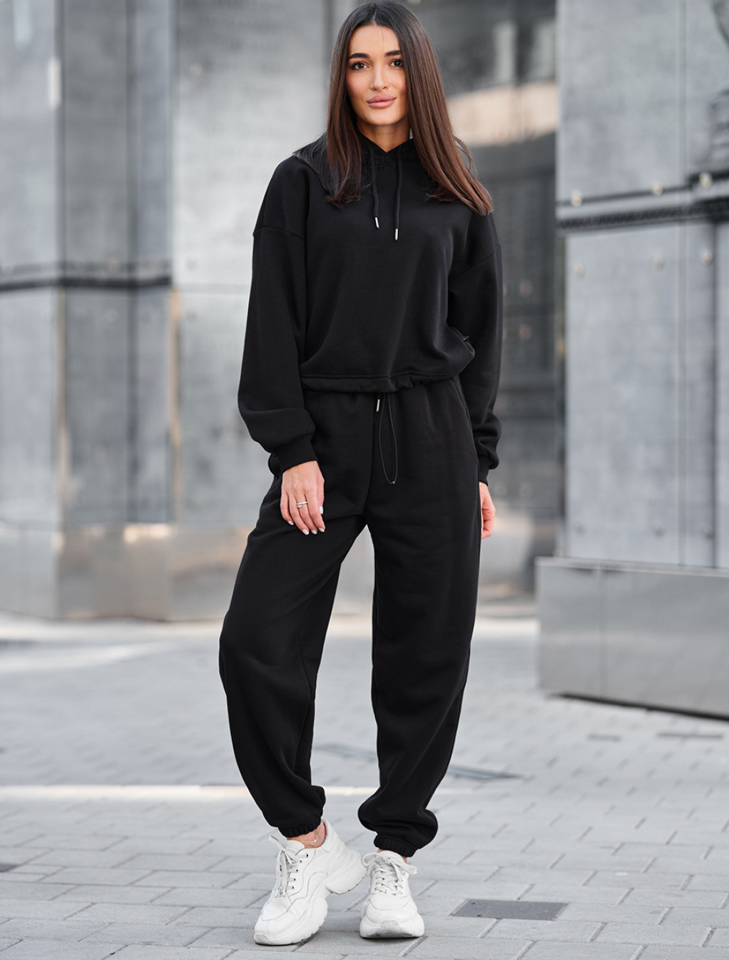 Dres Staff lic black oversize fleece