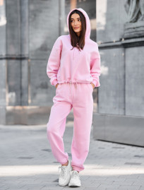 Dres Staff lic pink oversize fleece