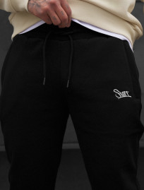 Spodnie sportowe Staff ho black2 logo fleece