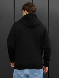 Bluza Staff zip black fleece