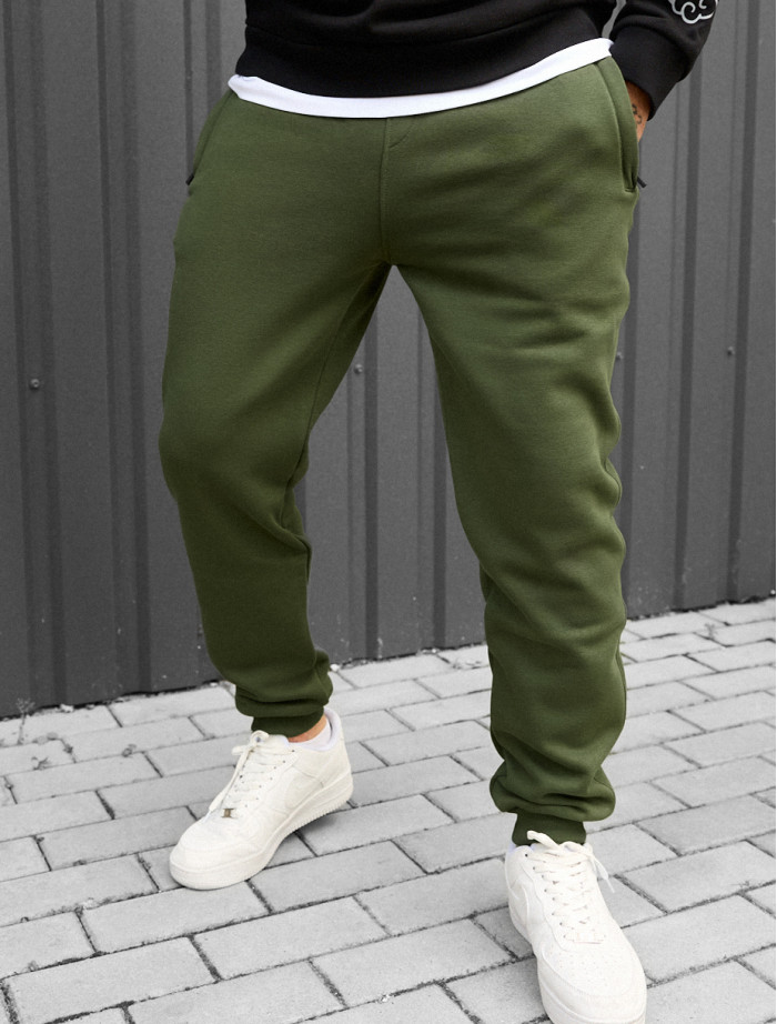 Spodnie Staff ho khaki fleece