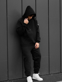 Dres Staff es black oversize fleece