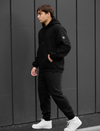 Dres Staff es black oversize fleece