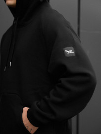 Dres Staff es black oversize fleece