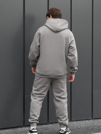 Dres Staff es gray oversize fleece