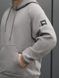 Dres Staff es gray oversize fleece
