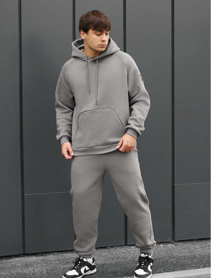 Dres Staff es gray oversize fleece