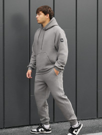 Dres Staff es gray oversize fleece