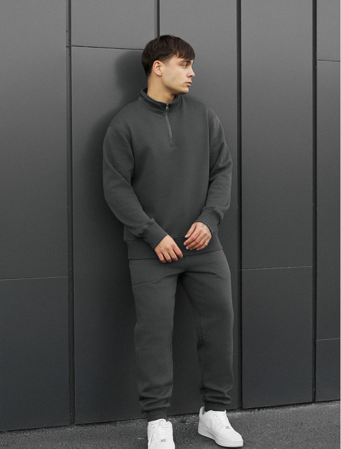 Dres Staff tap dark gray fleece