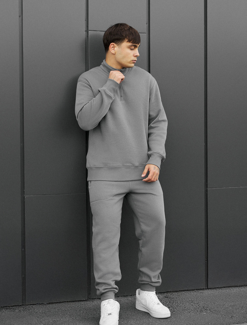 Dres Staff tap gray fleece