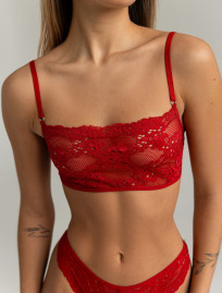 Biustonosz Staff em red