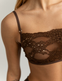 Biustonosz Staff em dark brown