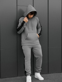 Dres Staff lo gray & black fleece