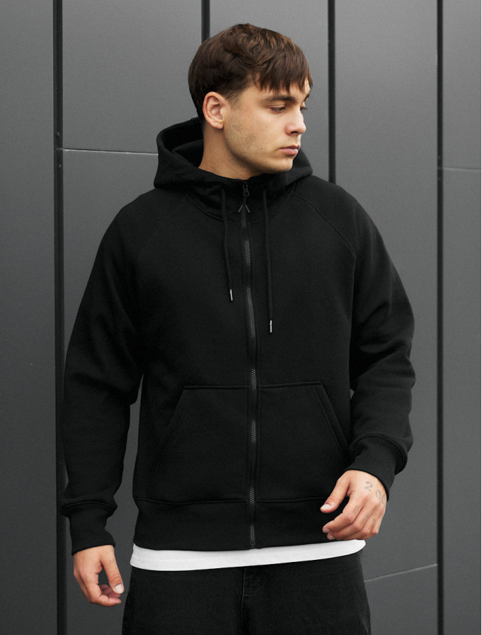 Bluza Staff back zip fleece