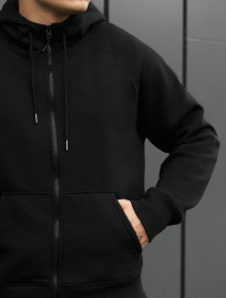 Bluza Staff back zip fleece