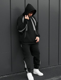 Dres Staff wh black & gray