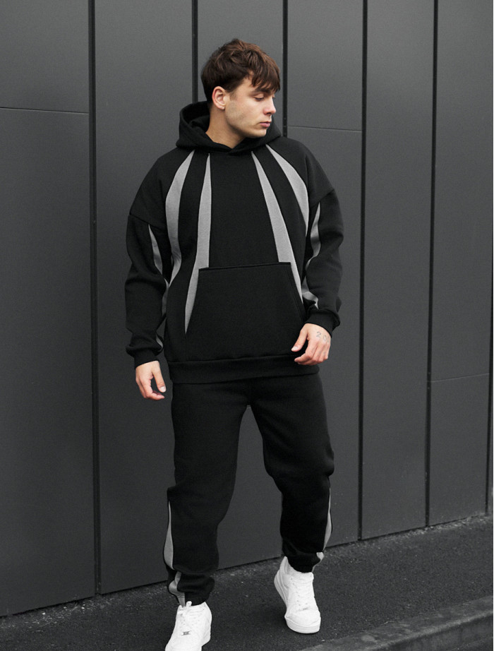 Dres Staff wh black & gray