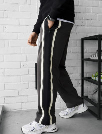 Spodnie dresowe Staff che dark gray