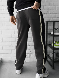 Spodnie dresowe Staff che dark gray