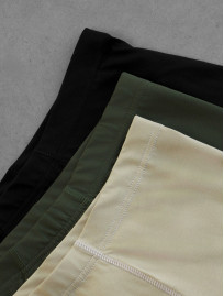 Majtki Staff cu beige/khaki/black