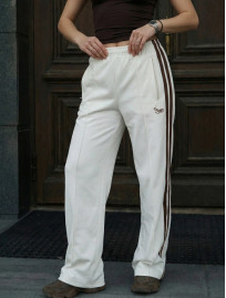 Damskie spodnie dresowe Staff pat white