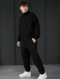 Dres Staff pa zip black oversize