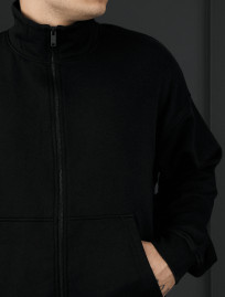 Dres Staff pa zip black oversize
