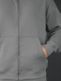 Dres Staff pa zip gray oversize